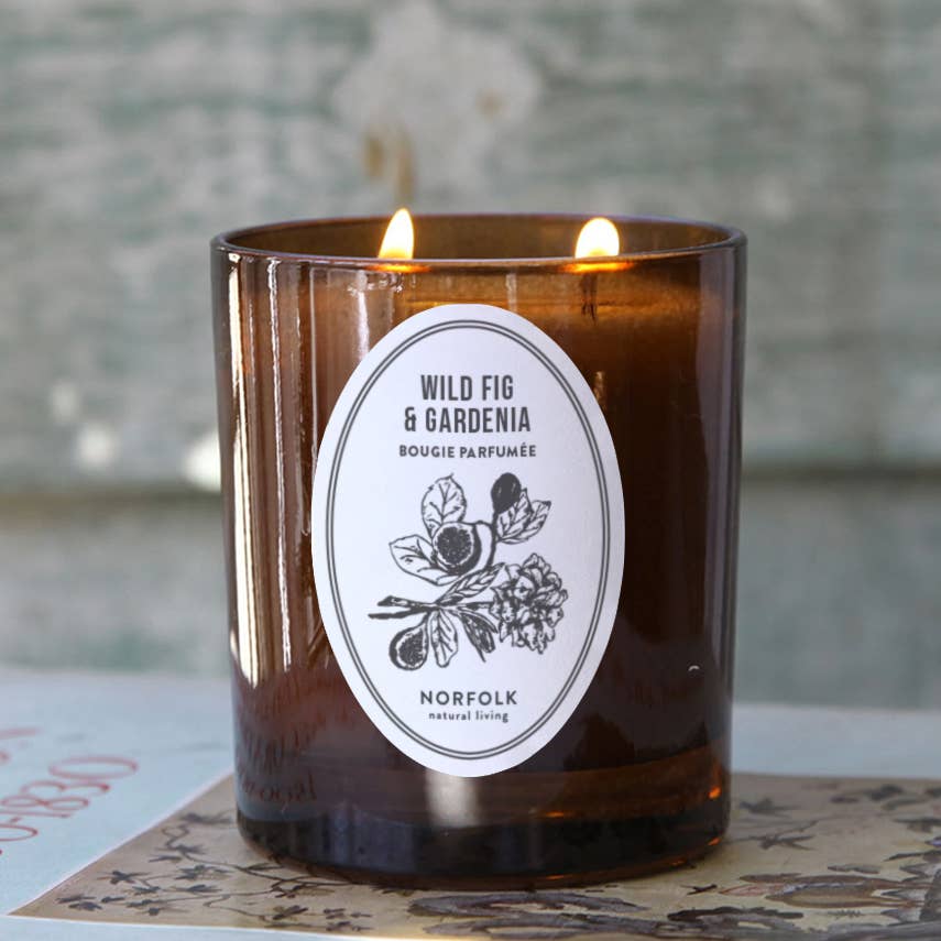 Norfolk Natural Living - Candle - Wild Fig & Gardenia 8oz