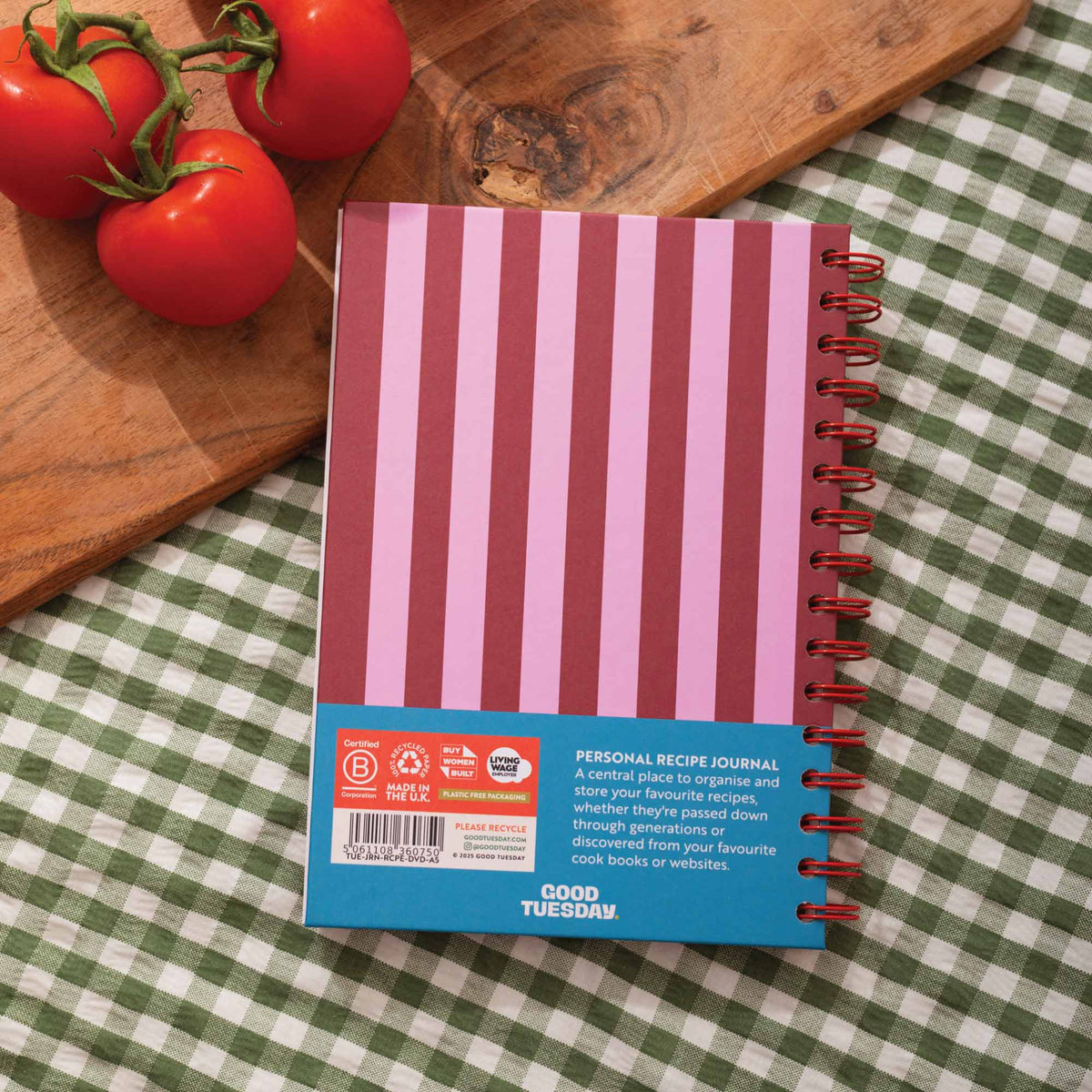 Good Tuesday - Recipe Book Journal A5 | Hardback | Dolce Vita