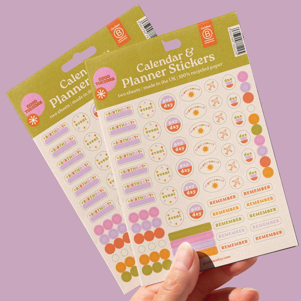 Good Tuesday - Planner & Calendar Stickers | Recycled Paper Stickers