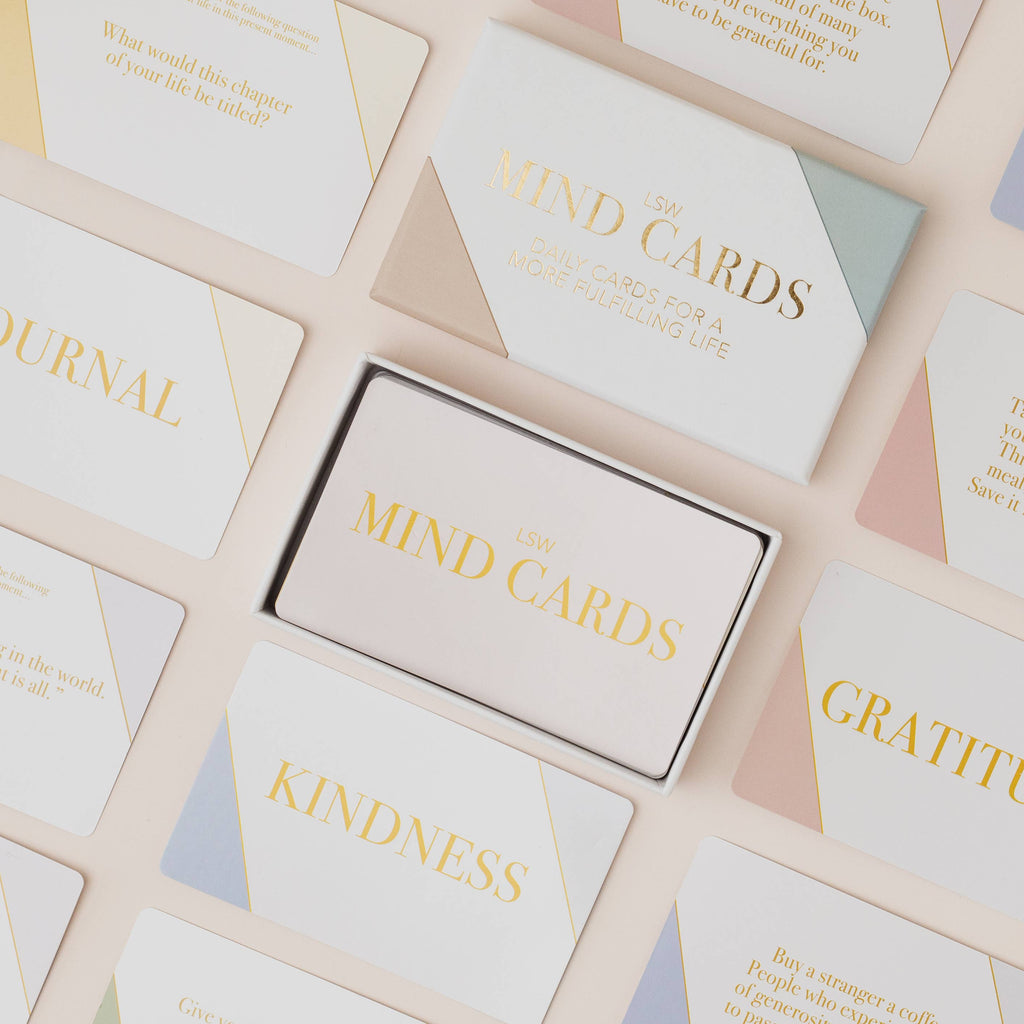 LSW Mind Cards: Daily Mindfulness and Self Care Prompts
