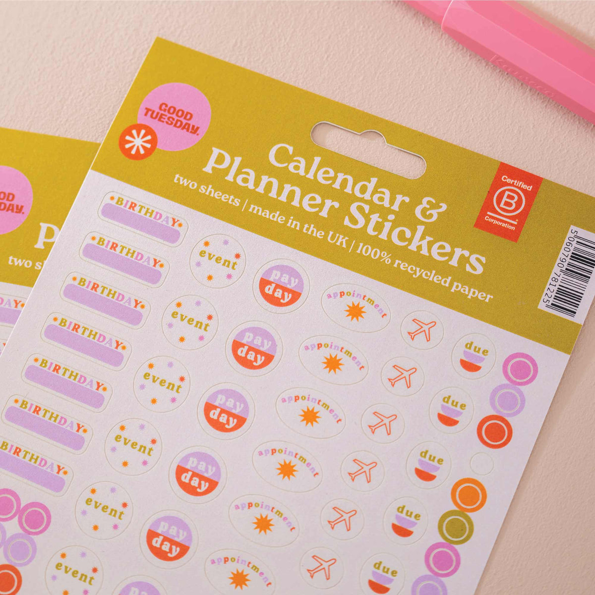 Good Tuesday - Planner & Calendar Stickers | Recycled Paper Stickers