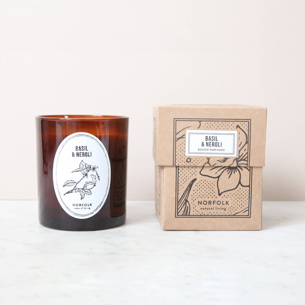 Norfolk Natural Living - Candle - Basil & Neroli 8oz
