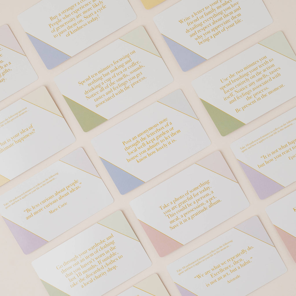 LSW Mind Cards: Daily Mindfulness and Self Care Prompts