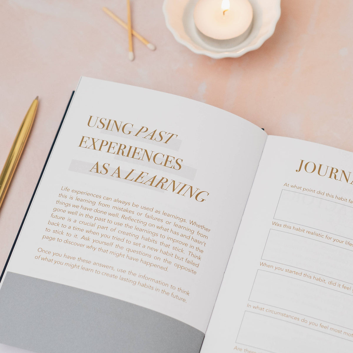 Habit Notes: Daily Habit Tracking Journal | Self-Improvement