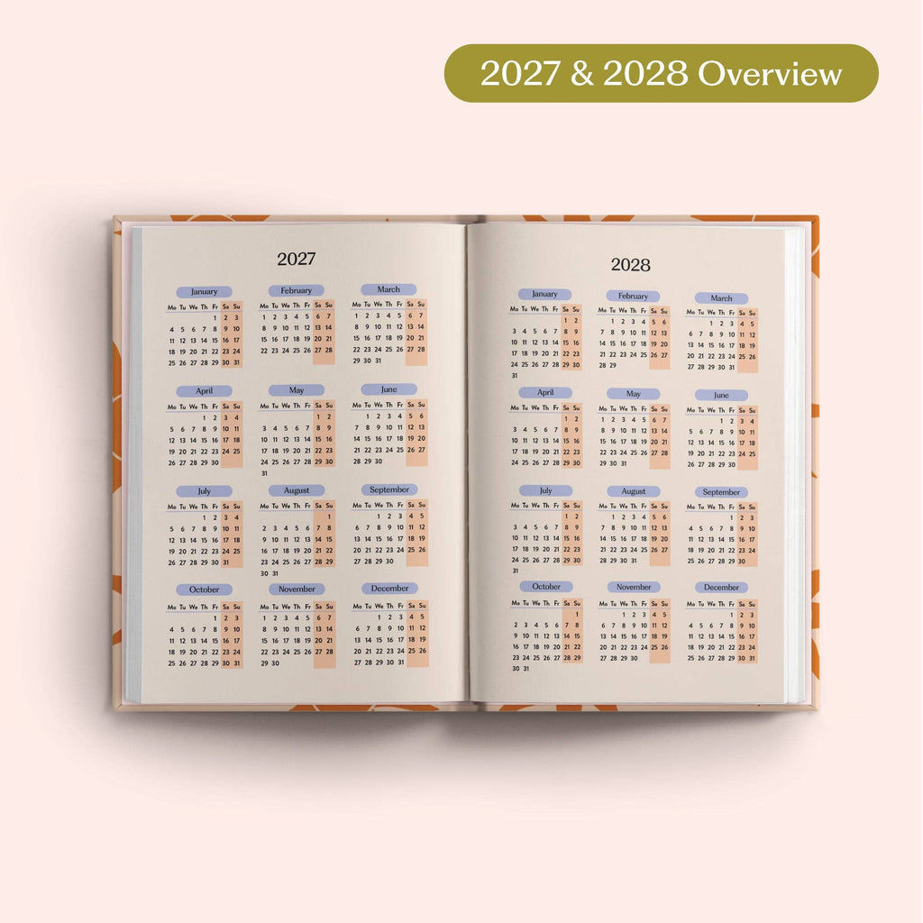 Good Tuesday - 2027 Diary | A5 Hardcover Week to View | Sunbeam