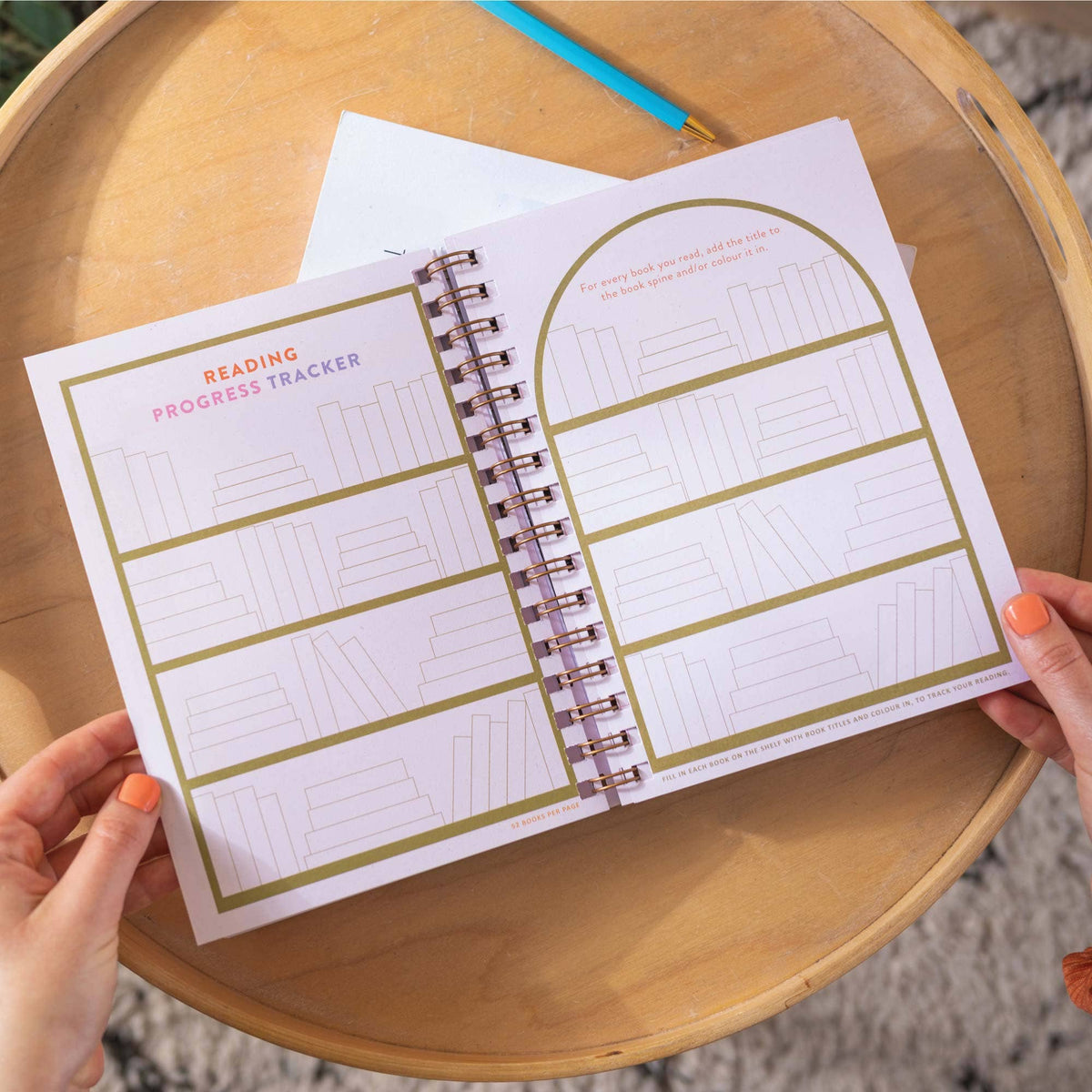 Good Tuesday - Reading Journal A5 | Deckchair Stripe | Hardcover