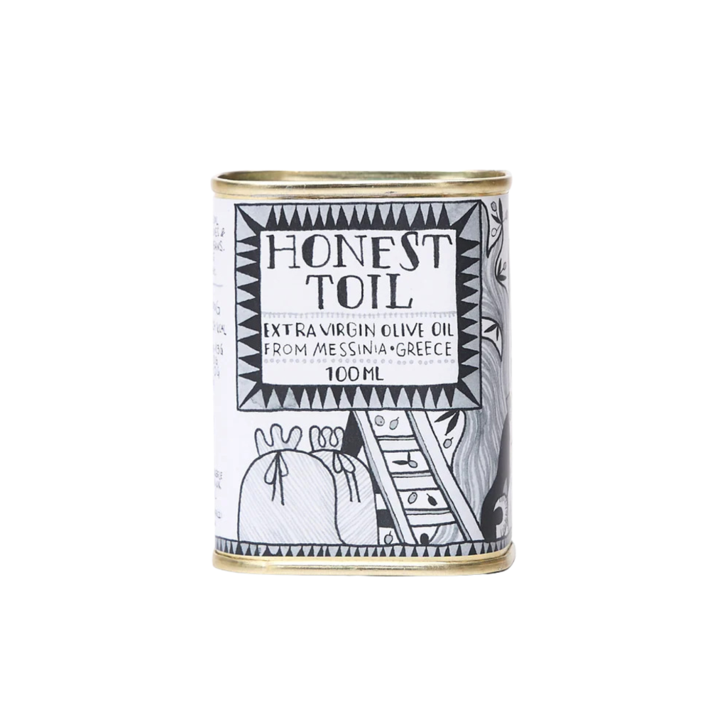 Honest Toil UK - 100ml mini can extra virgin olive oil (EVOO)