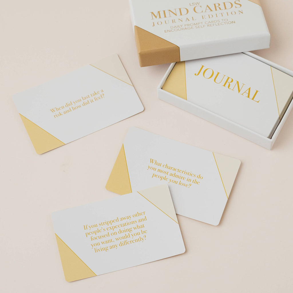Mind Cards: Journal Edition | Daily Writing Prompts