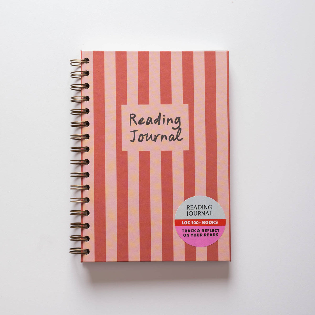 Good Tuesday - Reading Journal A5 | Deckchair Stripe | Hardcover
