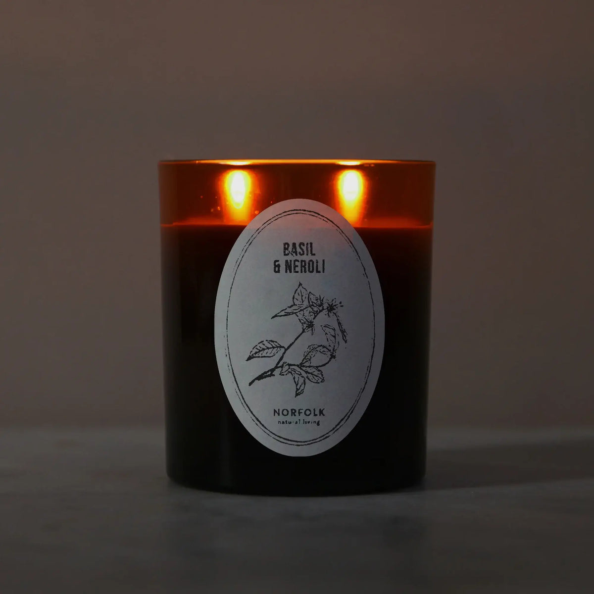 Norfolk Natural Living - Candle - Basil & Neroli 8oz