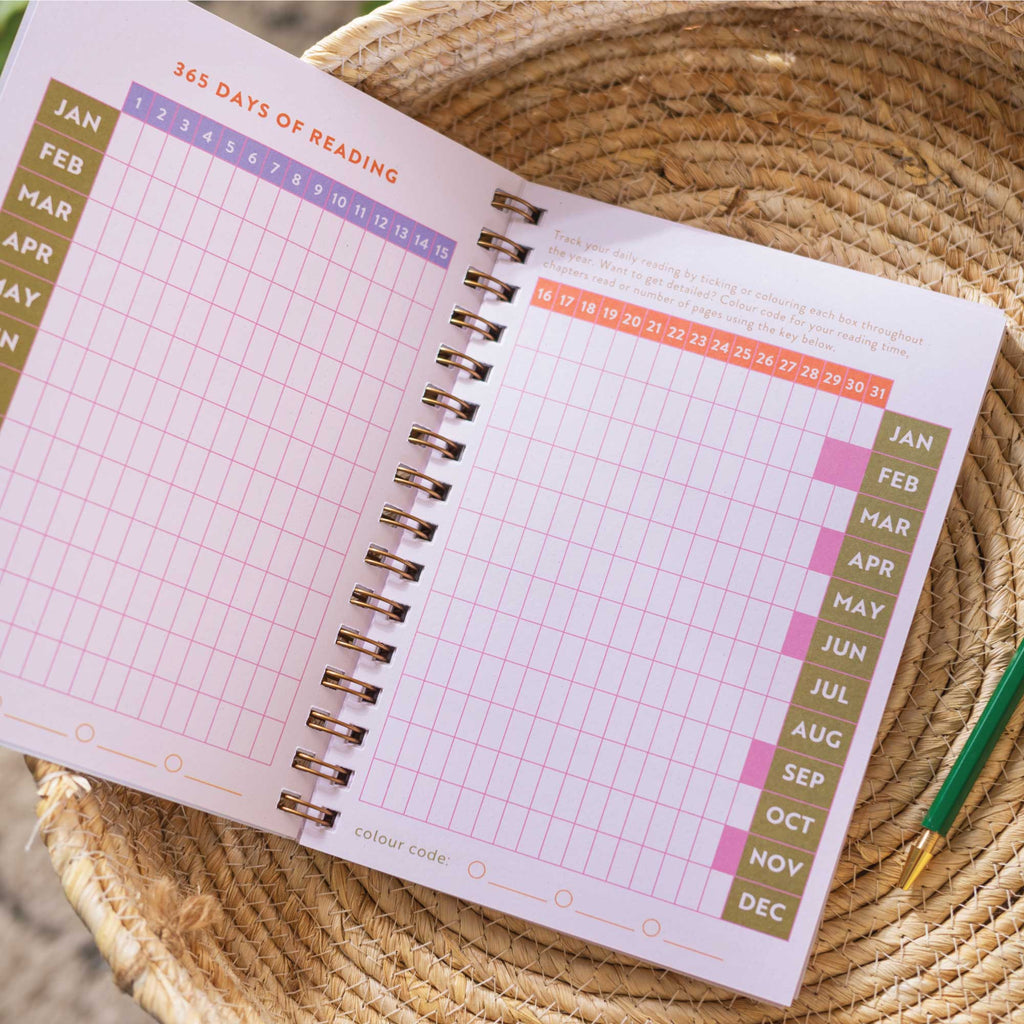 Good Tuesday - Reading Journal A5 | Deckchair Stripe | Hardcover