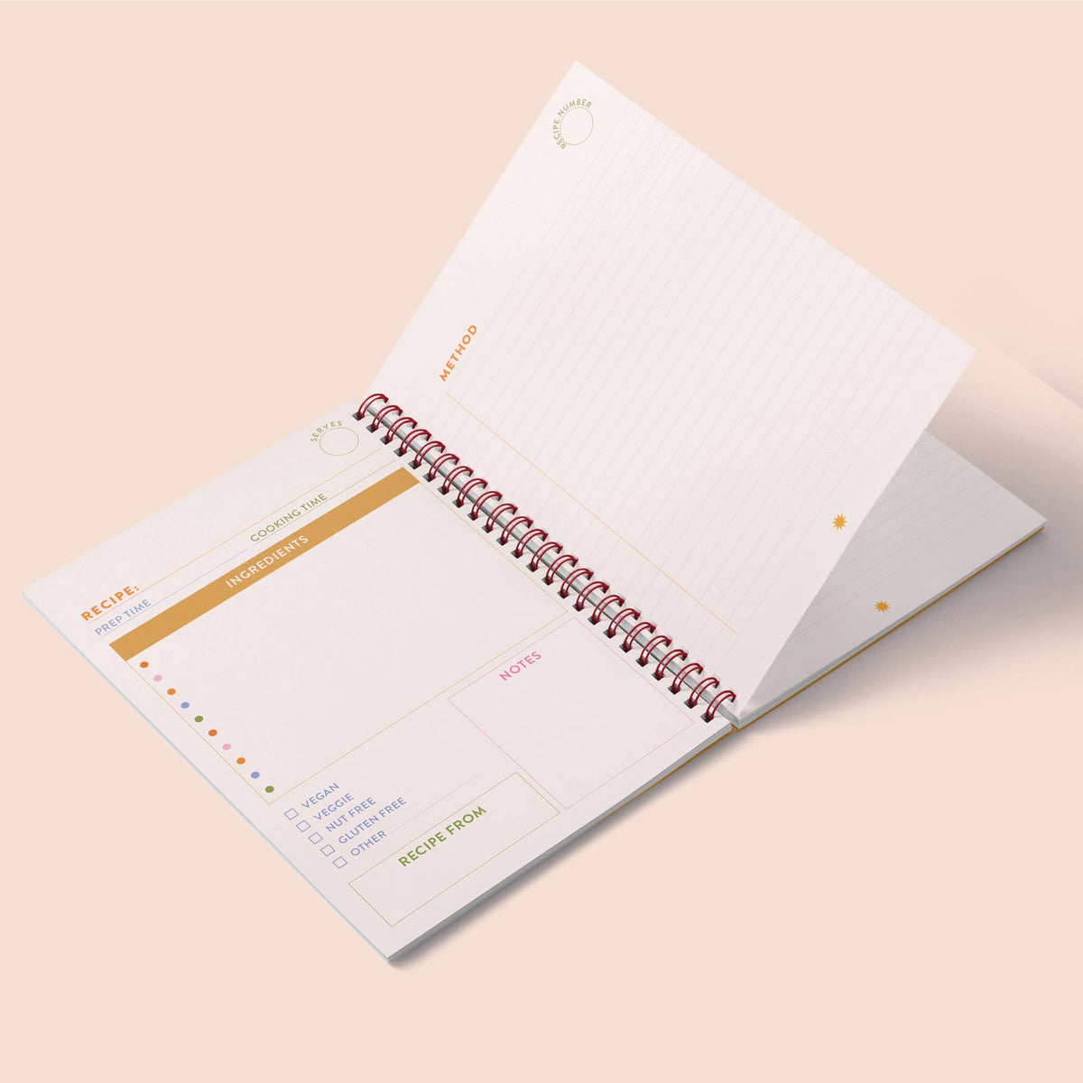 Good Tuesday - Recipe Book Journal A5 | Vine Tomato | Hardcover