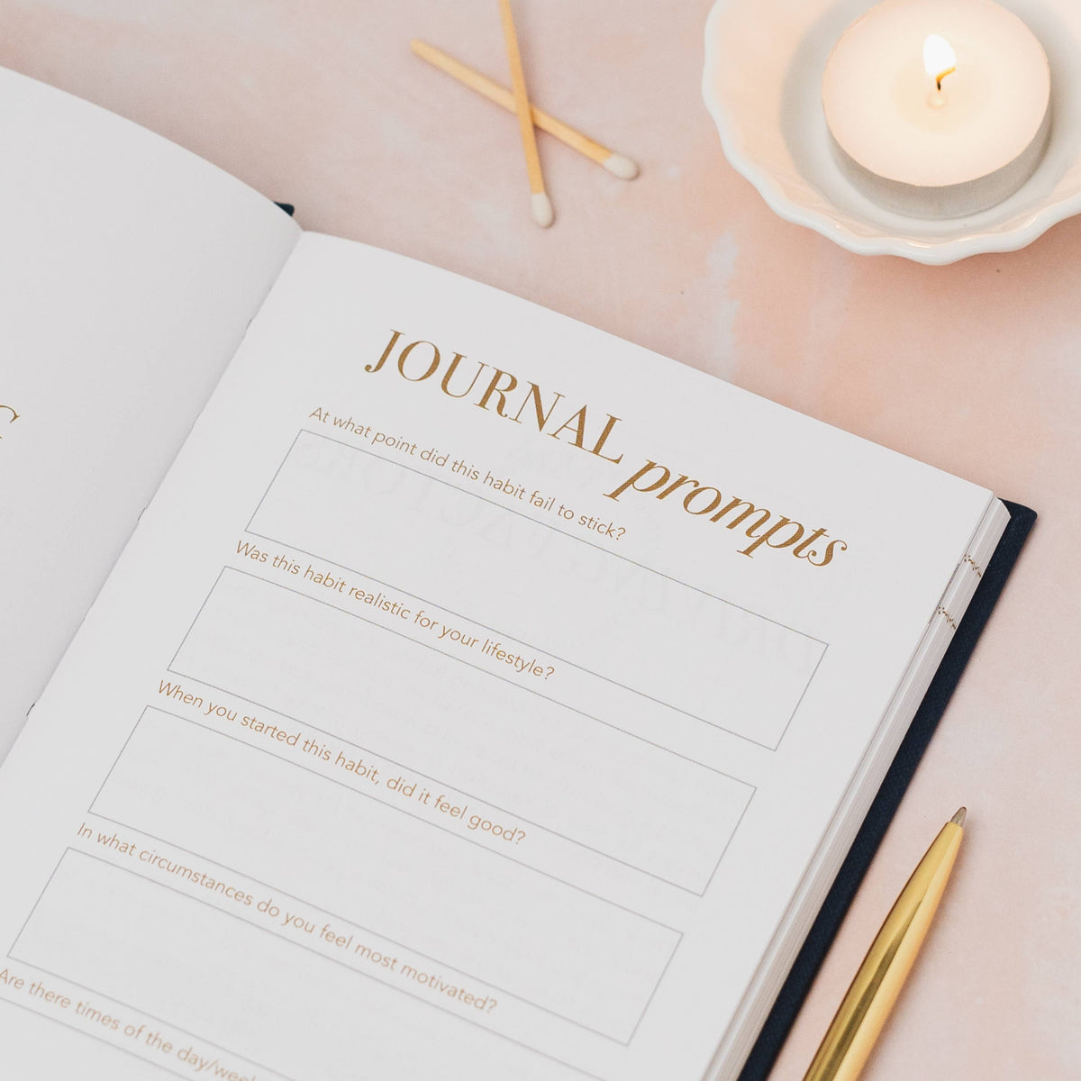 Habit Notes: Daily Habit Tracking Journal | Self-Improvement