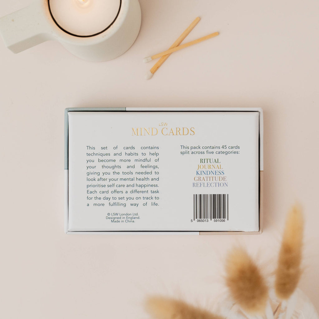 LSW Mind Cards: Daily Mindfulness and Self Care Prompts