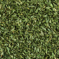Close-up of dried mint filling the entire frame