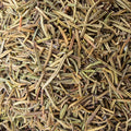 Dried rosemary herb filling the entire frame. 