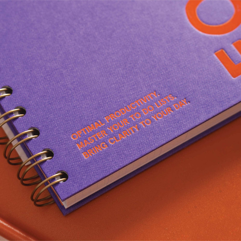 Good Tuesday - Daily Productivity Planner | Undated | Hardback | Purple