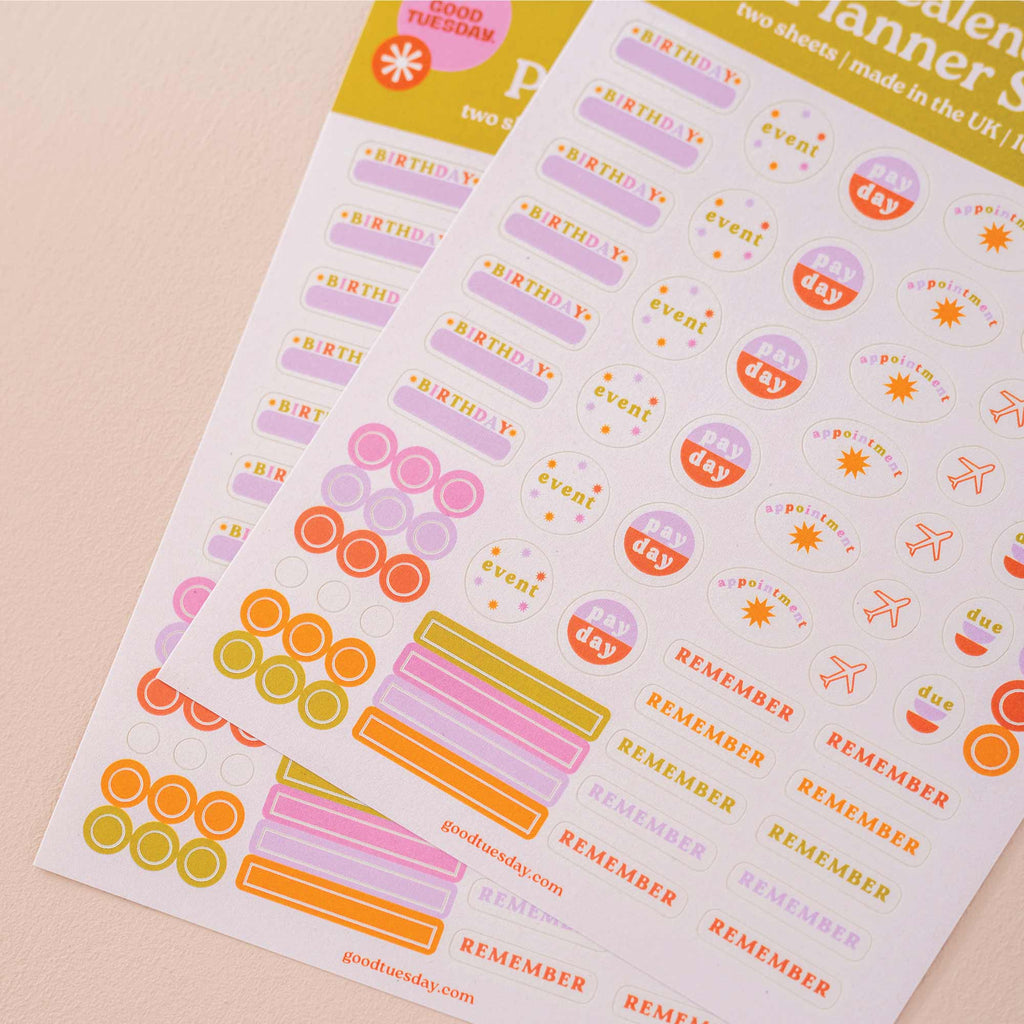 Good Tuesday - Planner & Calendar Stickers | Recycled Paper Stickers
