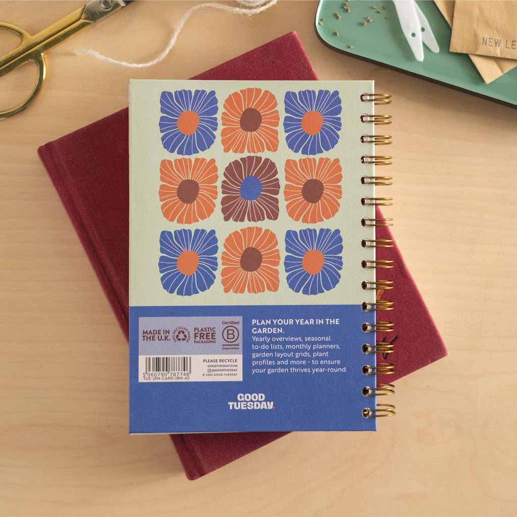 Good Tuesday - A5 In Bloom Gardeners Journal | Hardcover