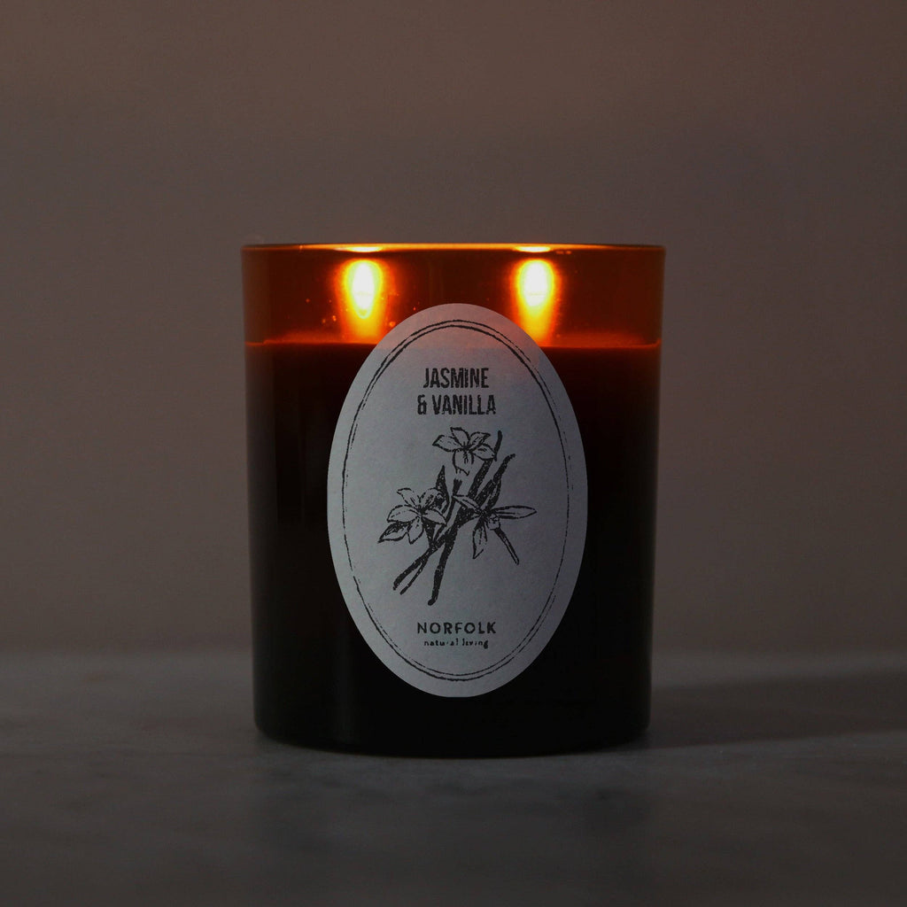 Norfolk Natural Living - Candle - Jasmine & Vanilla 8oz
