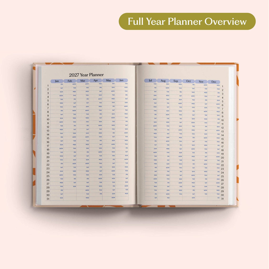 Good Tuesday - 2027 Diary | A5 Hardcover Week to View | Sunbeam